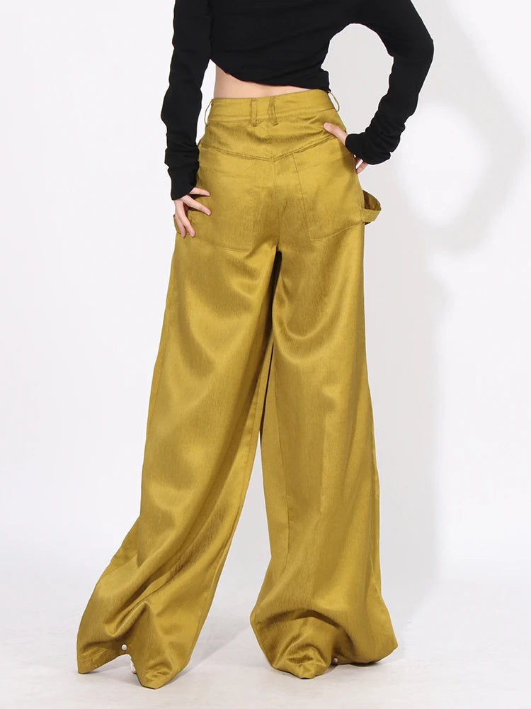 Patchwork Pocket Pants, Dumbo | Women - BYMANYC ® New York-1