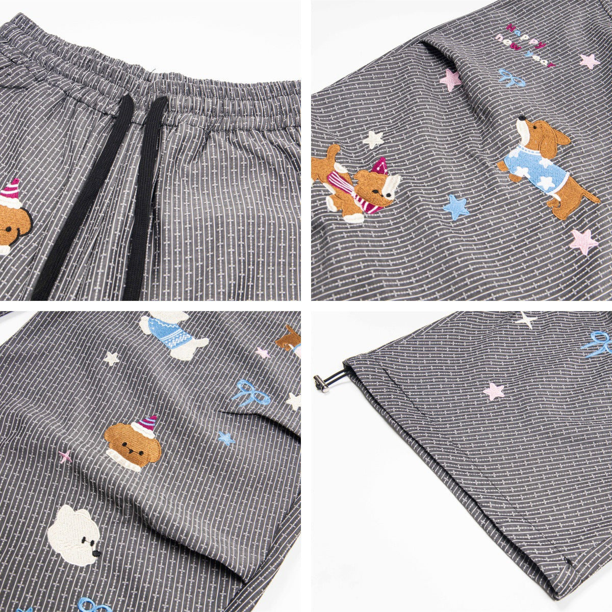 Striped Wide-Leg Pants, East Village | Men - BYMANYC ® New York-3