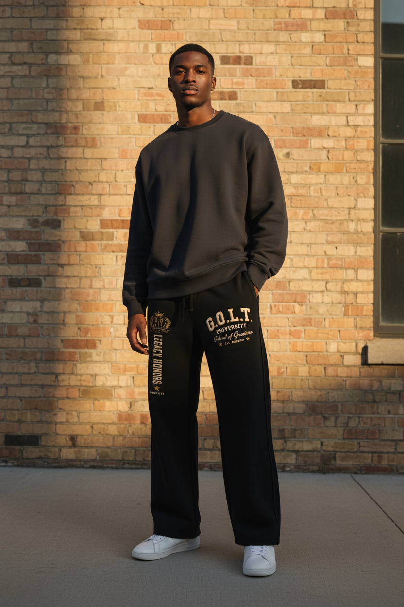 Legacy Honors Sweatpants — Male Model
