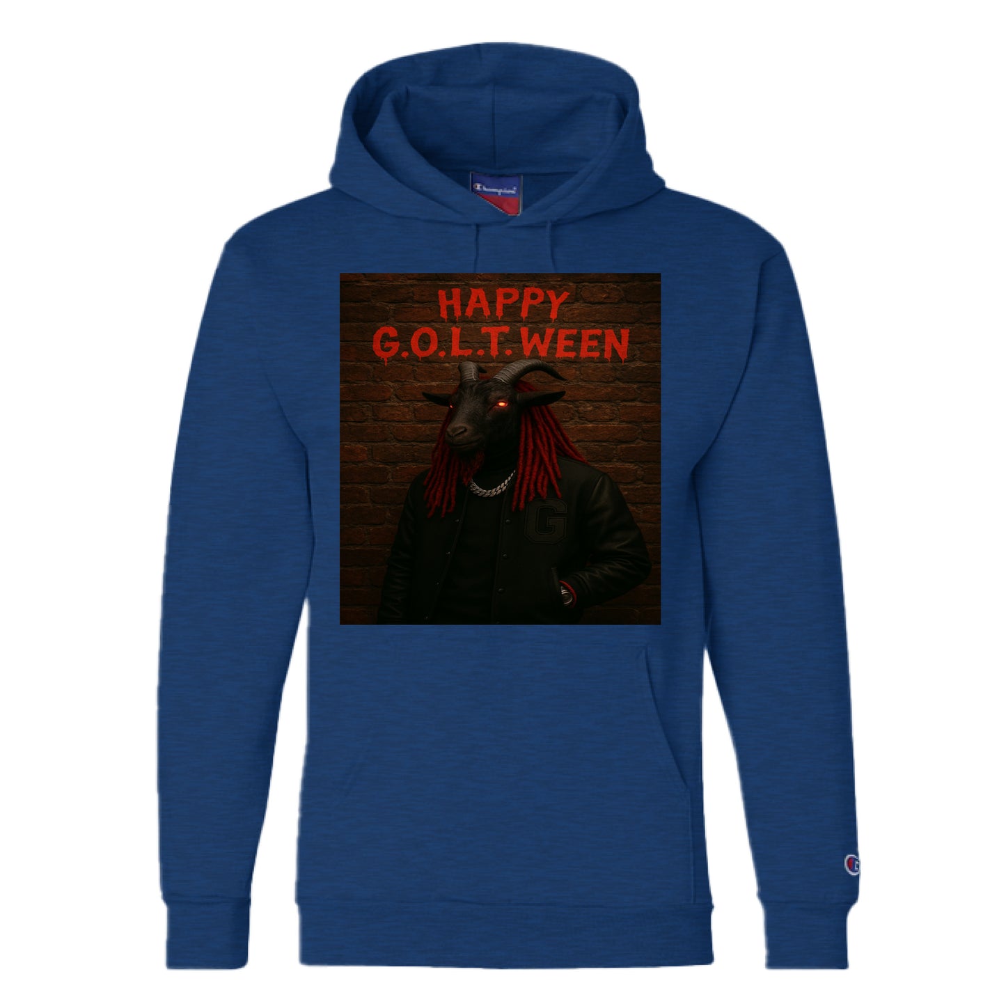 NAVY HEATHER - FRONT