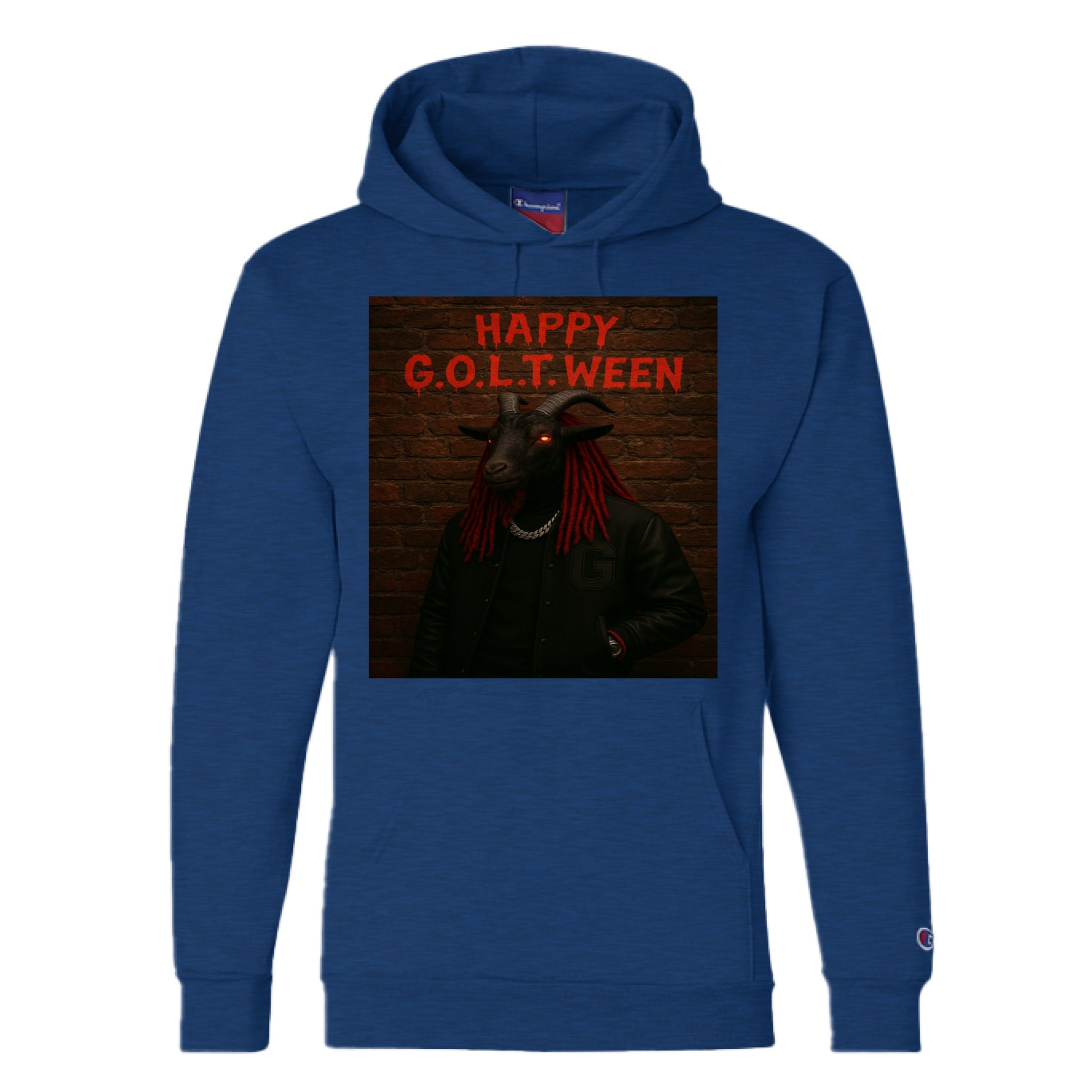 NAVY HEATHER - FRONT