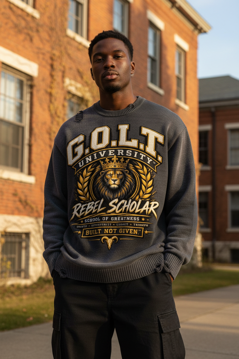 Rebel Scholar — Male Model